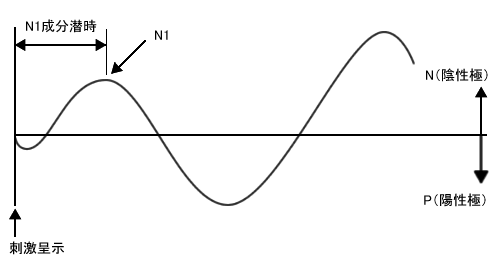 図1　脳波の種類と潜時
